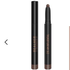 New in box Realher EYE AM INFLUENTIAL Long Power Wear SHADOW STICK Matte Brown